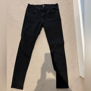 Just Back Skinny Jeans Black Size 29